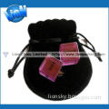 Round Shape Design Velvet Jewelry Pouch Packing Jewelry (E-004)